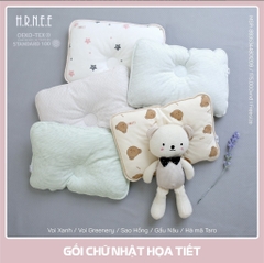 Gối kê đầu chữ nhật in hoạ tiết cho bé - Hrnee