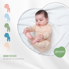 Bộ dài tay cài vai bambus