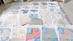 Mũ tròn sơ sinh 0-6m - Phụ kiện sơ sinh