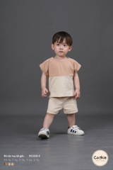 Bộ cộc tay lật gấu Cookie