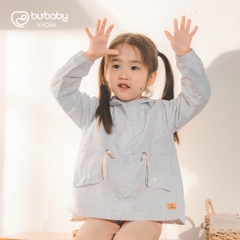 Áo khoác gió dài tay khóa giữa Winie - BWI311100 Bu Baby