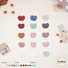 Bao tay bao chân sơ sinh 0-6m Cookie