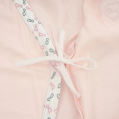 Bộ ngắn tay cài chéo Iconic BU Bambus BuBaby cho bé 0-6m