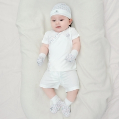 Bao tay và bao chân Iconic sợi tre cho bé freesize BU Bambus