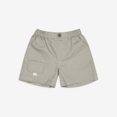 Quần đùi kaki túi ốp bé trai Bubaby