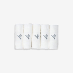 Set 5 khăn sữa - khăn mặt BU Muslin