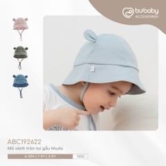 Mũ vành tròn tai gấu Muda cho các bé từ 6 tháng đến 5 tuổi - Bamco ABC192622 | Phụ kiện chính hãng