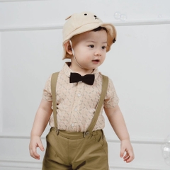 Áo sơ mi ngắn tay cổ đức Iconic Bubaby