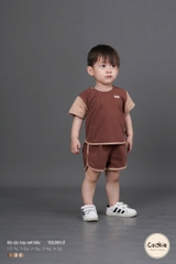 Bộ cộc tay vạt bầu Cookie