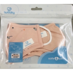 Set 2 khẩu trang cho bé vải sợi tre Bu Baby