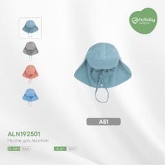 Mũ che gáy chống nắng Linen Bu Baby