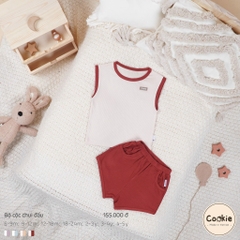 (6M- 5Y) Bộ sát nách chui đầu Cookie -  BCCD-XST