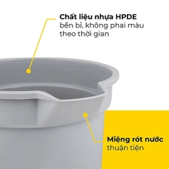 Xô đựng dụng cụ vệ sinh dạng tròn