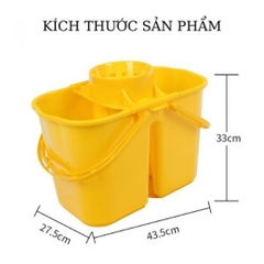Xô vắt nước lau nhà 15L