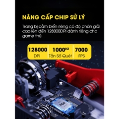 Chuột Gaming Chính Hãng DEIOG G2 Có 6 Nút Hỗ Trợ App Led RGB 16 Triệu Màu 2400 DPI macro game moba FPS ghìm tầm