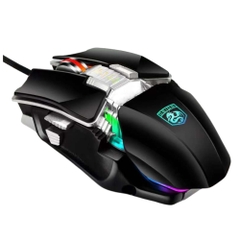 Chuột Gaming Chính Hãng DEIOG G2 Có 6 Nút Hỗ Trợ App Led RGB 16 Triệu Màu 2400 DPI macro game moba FPS ghìm tầm