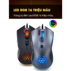Chuột Gaming Chính hãng DEIOG G4 Dành Cho Game Thủ Chơi Pubg Độ Nhạy Cực Cao Siêu Mượt Led RGB