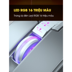 Chuột Gaming Chính Hãng DEIOG G2 Có 6 Nút Hỗ Trợ App Led RGB 16 Triệu Màu 2400 DPI macro game moba FPS ghìm tầm