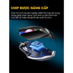 Chuột Gaming Chính Hãng DEIOG A5 Có Dây Cao Cấp Led RGB 7 Chế Độ Thiết Kế Hầm Hố Phù Hợp PC Laptop