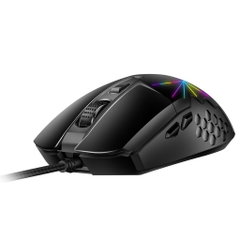 Chuột gaming silent chính hãng Deiog A6 DPI 16000 led rgb 6 nút điều chỉnh quang học