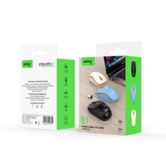 Chuột không dây gaming chính hãng DEIOG Q1 pin sạc 6 nút công thái học silent chống ồn wireless 5.3