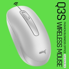 Chuột không dây chính hãng DEIOG Q3S wireless 2.4ghz không dây thiết kế nhỏ gọn DPI 1600