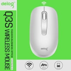 Chuột không dây chính hãng DEIOG Q3S wireless 2.4ghz không dây thiết kế nhỏ gọn DPI 1600