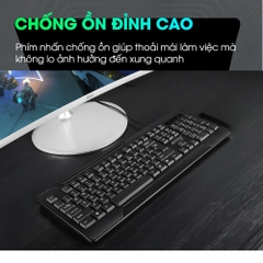 Bàn phím giả cơ chính hãng DEIOG DY808 có dây dành cho máy tính laptop thiết kế nhỏ gọn bỏ túi