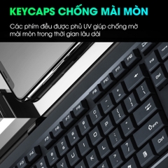 Combo bàn phím chuột máy tính có dây chính hãng DEIOG DY-813S full size 104 key văn phòng gaming thiết kế thoải mái