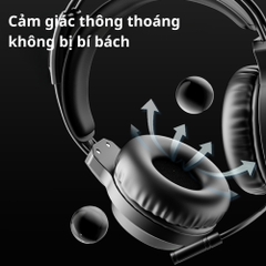 Tai Nghe Chụp Tai Gaming Chính Hãng Deiog E8450 Phiên Bản 5.3 Giả Lập 7.1 Có Mic Cho Máy Tính Laptop Âm Thanh Sống Động