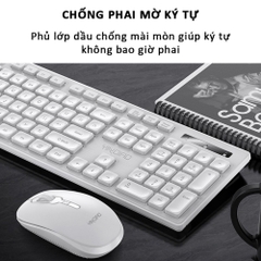 Combo bàn phím chuột máy tính chính hãng DEIOG DY 912 có dây full size 104 key gõ phím nhanh chống nước tốt giả cơ gaming văn phòng 2024