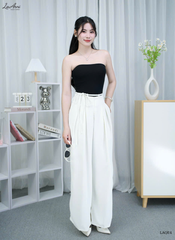 Quần suông ly buộc eo LAQE4