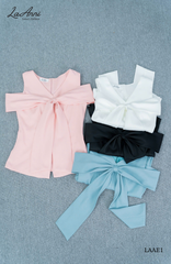 Áo peplum rút dây vai dáng xòe LAAE1