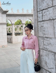 Quần gold suông đắp chéo 2 nút