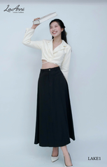 Khoác vest crop 2 lớp thắt dây sau