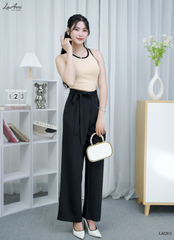 Quần suông thắt dây hông LAQE3
