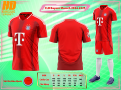 Quần áo HD Bayern Munich