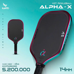 Vợt Pickleball Kamito Alpha X-14mm