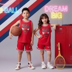 QA Bóng rổ trẻ em Strivend Chicago Bulls