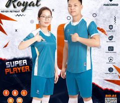 Áo bóng đá HACORIO - RIO - ROYAL (RIO - 05)