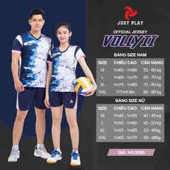 QA BC Justplay VOLLY II - NAM-NỮ