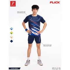 Áo Cầu Lông Justplay Flick Nam