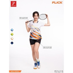 Áo Cầu Lông Justplay Flick Nữ