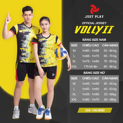 QA BC Justplay VOLLY II - NAM-NỮ