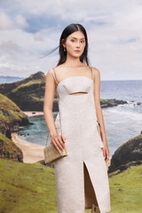 WHITE MARBLE DRESS