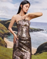 GOLD QUARTZ DRESS