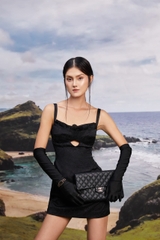 BLACK GRAVEL DRESS