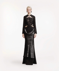 REMNANT MAXI SKIRT