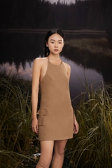 SAFARI HALTER DRESS