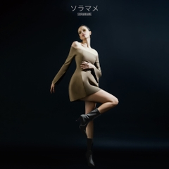 BALLET LONG SLEEVES STRAPLESS DRESS